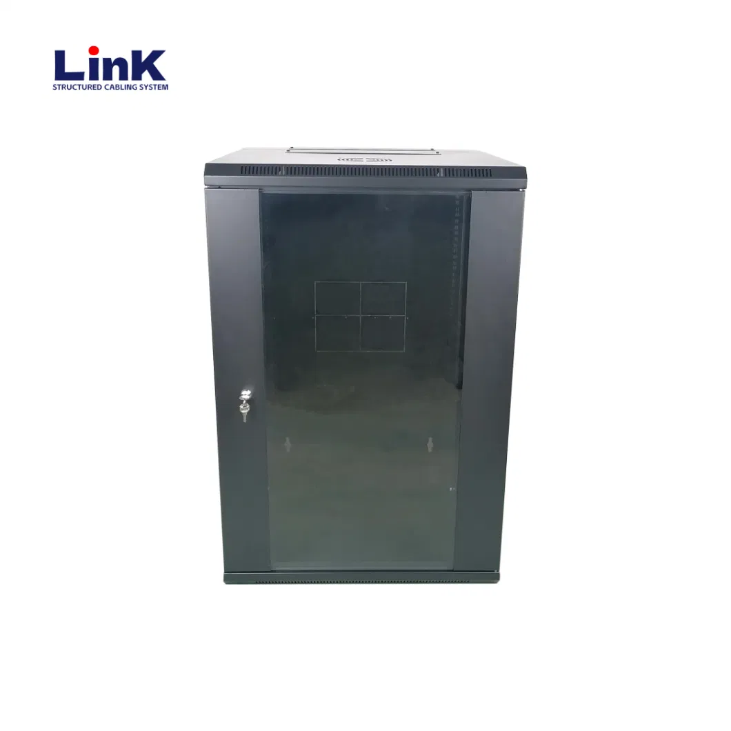 18u Wall Mountable Server Rack Cabinet or Secure Storage of Communication Equipment